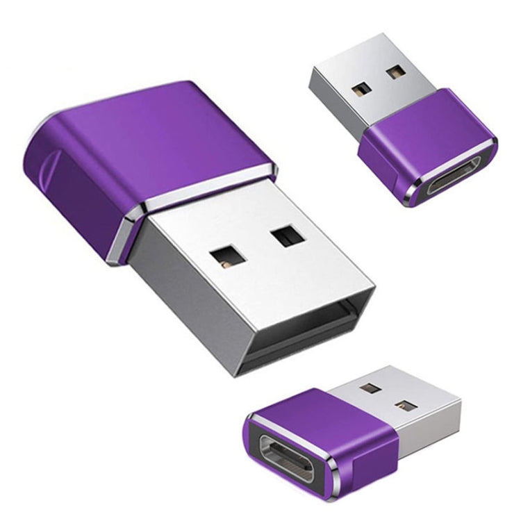 USB 2.0公轉USB-C / Type-C母轉接頭 支持充電&傳輸數據