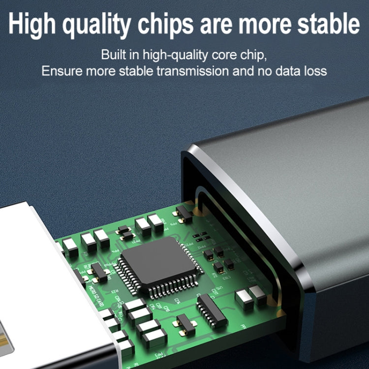 USB 2.0公轉USB-C / Type-C母轉接頭 支持充電&傳輸數據