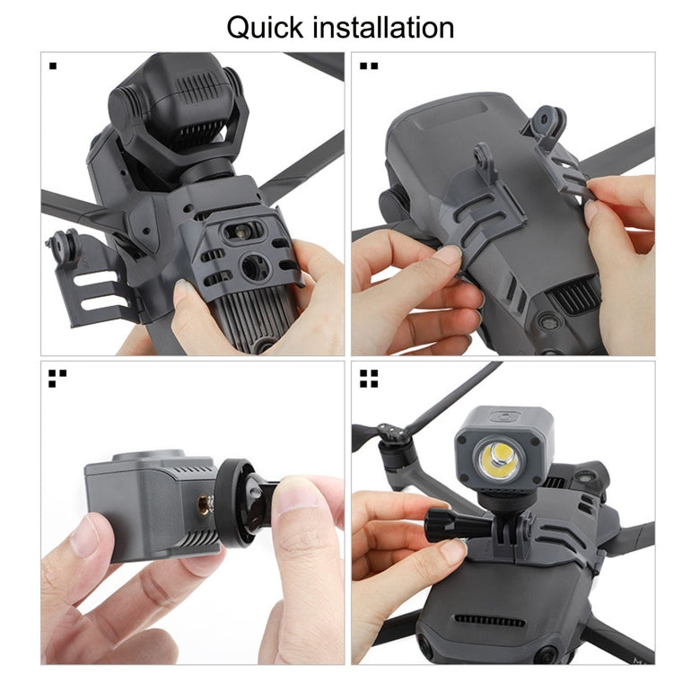 Sunnylife GZ580 適用於Mavic 3 Pro / Mavic 3 Classic / Insta360 X3相機支架