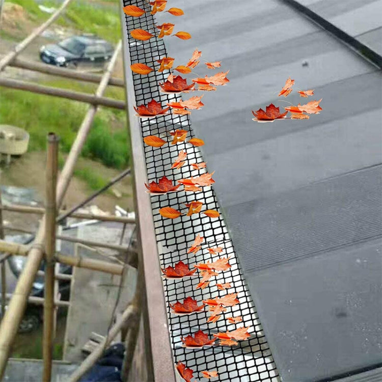 塑料排水溝護罩網防止樹恭弘=叶 恭弘或碎片堵塞落水管和排水管