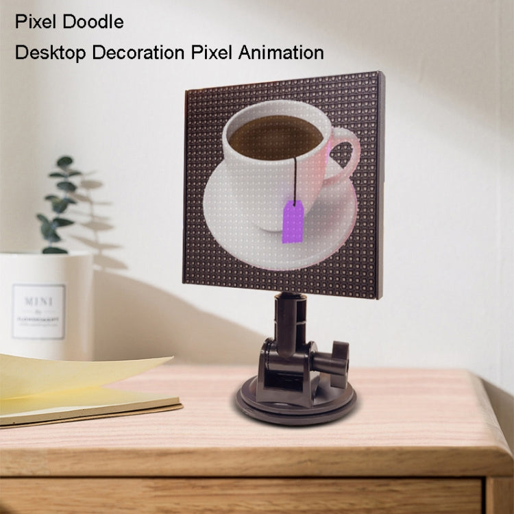 LED動態表情車載显示屏 5V USB接口