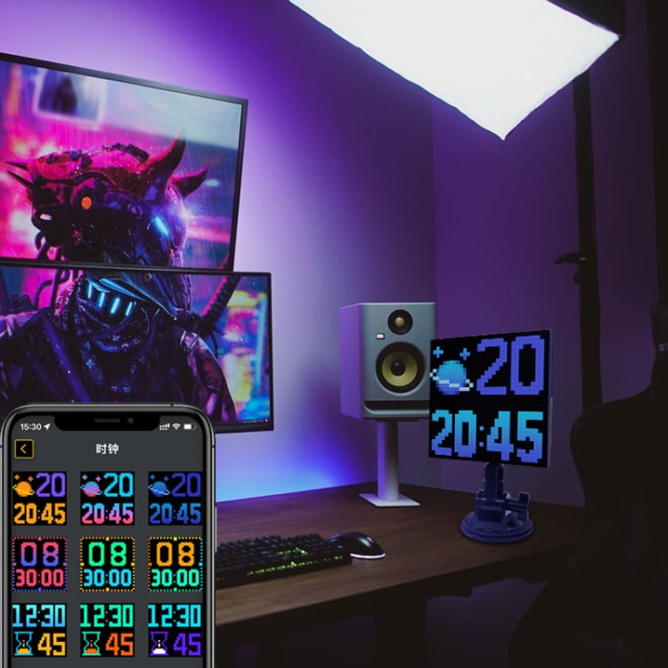 LED動態表情車載显示屏 5V USB接口