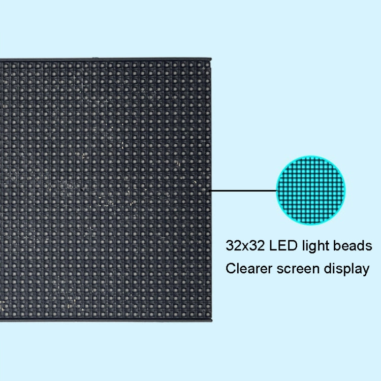 LED動態表情車載显示屏 5V USB接口