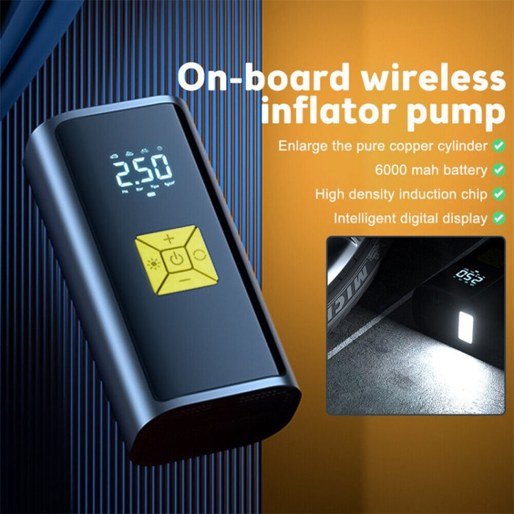 小型便攜式車載充氣泵輪胎打氣筒