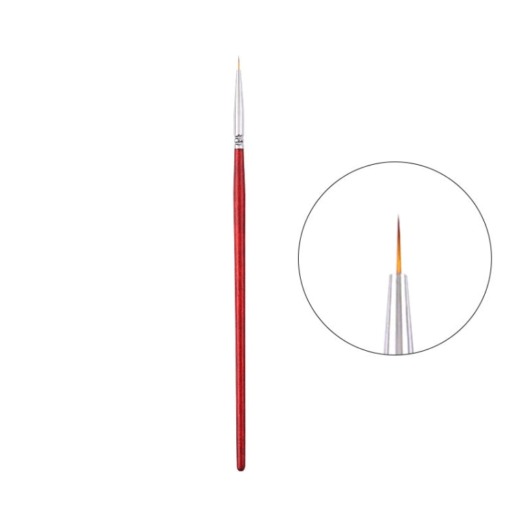 美甲細拉線筆 彩繪畫花筆 細勾線美甲筆