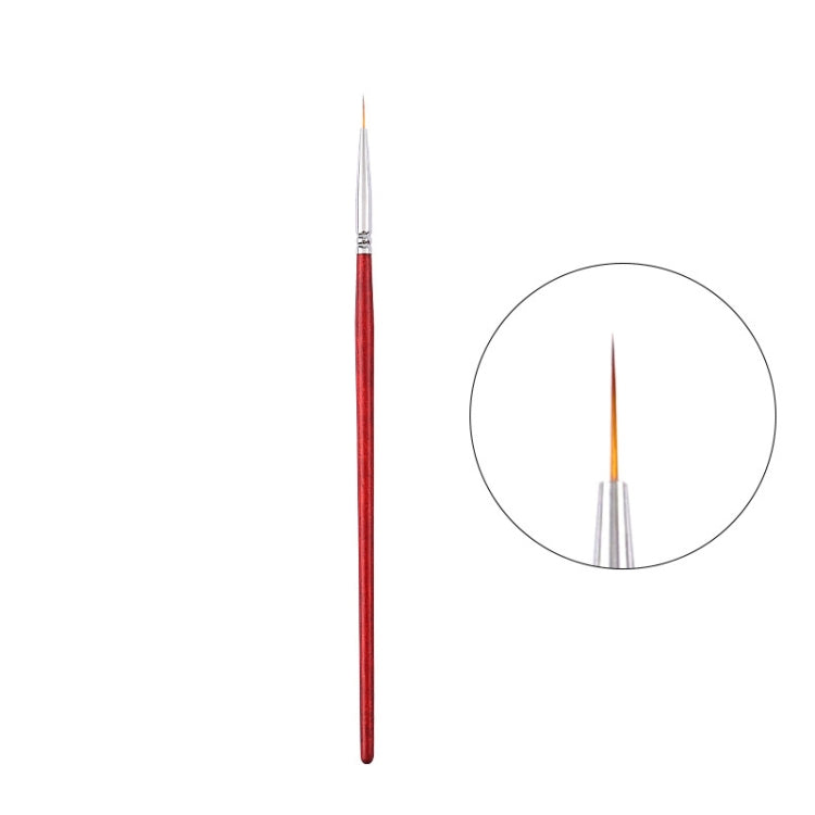 美甲細拉線筆 彩繪畫花筆 細勾線美甲筆