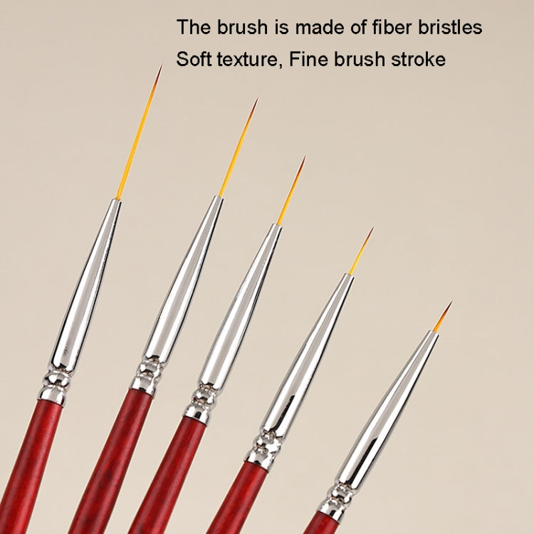 美甲細拉線筆 彩繪畫花筆 細勾線美甲筆