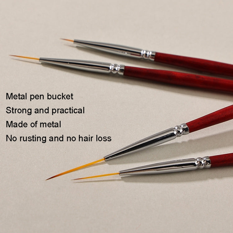 美甲細拉線筆 彩繪畫花筆 細勾線美甲筆