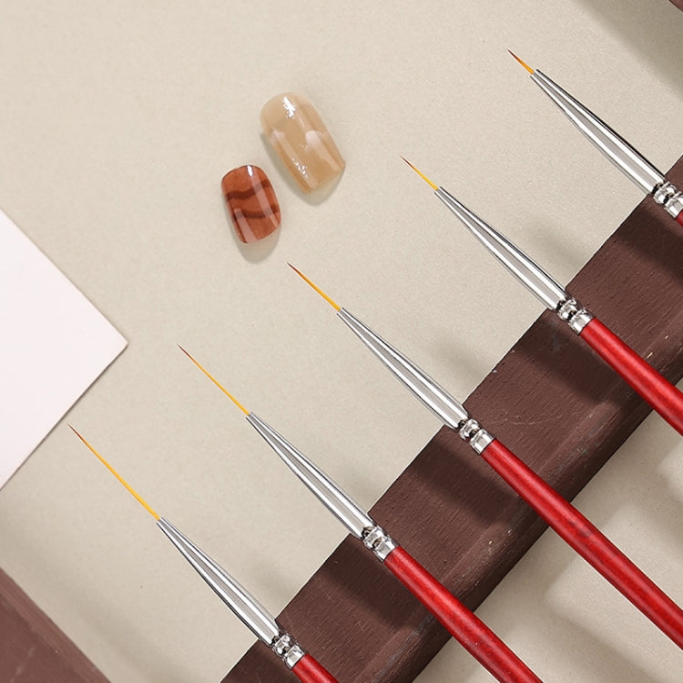 美甲細拉線筆 彩繪畫花筆 細勾線美甲筆