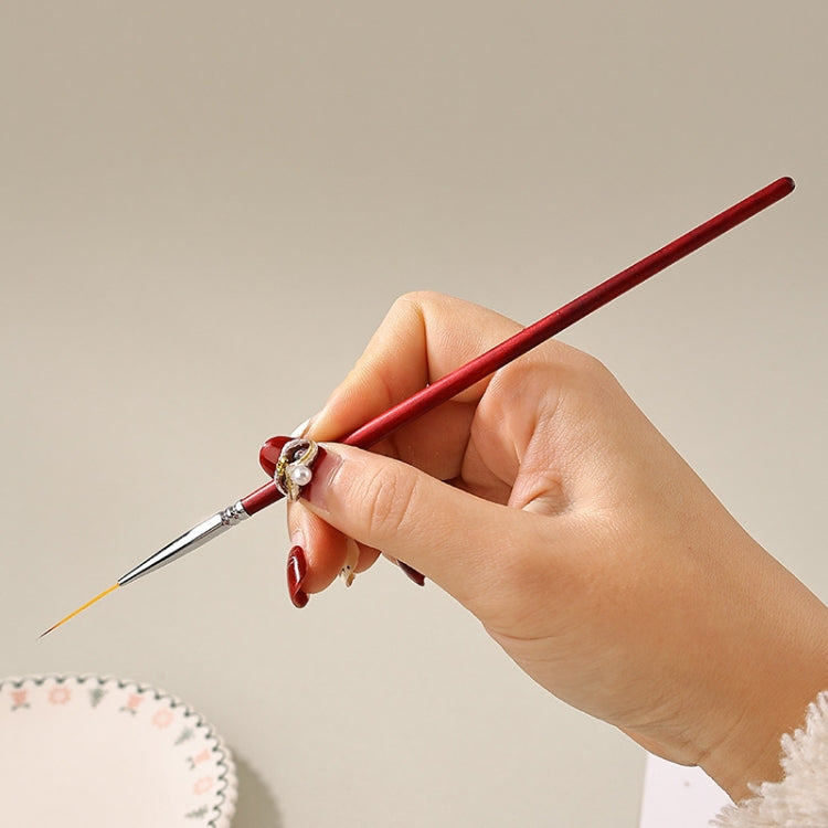 美甲細拉線筆 彩繪畫花筆 細勾線美甲筆