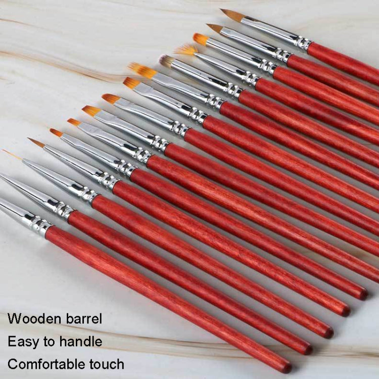 木杆指甲刷 美甲工具 彩繪拉線筆