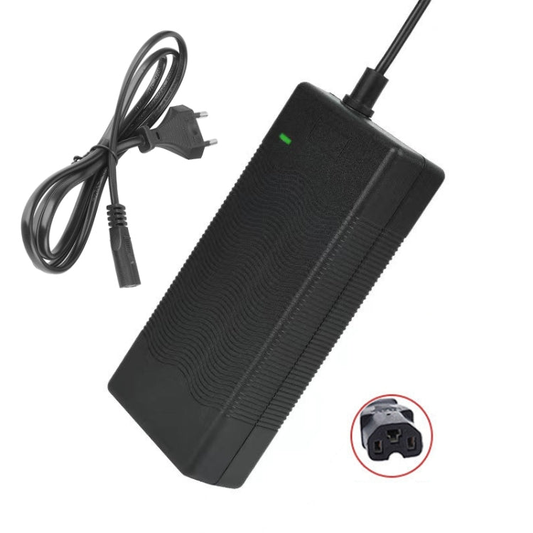 42V 2A T型頭電動滑板車智能充電器 36V鋰電池充電器