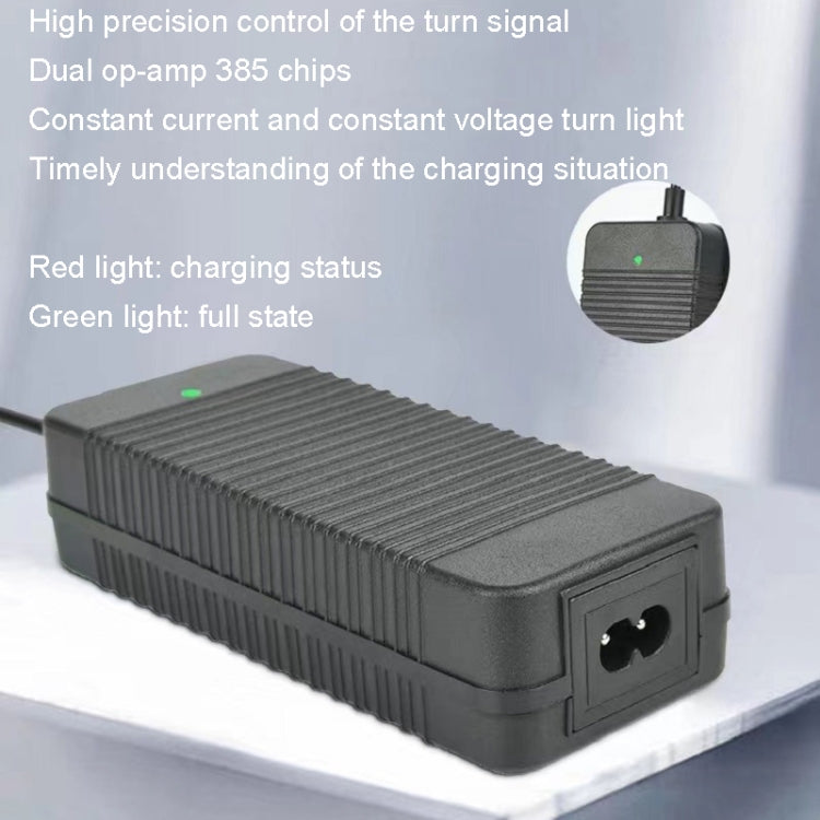42V 2A 蓮花頭 電動滑板車智能充電器 36V鋰電池充電器