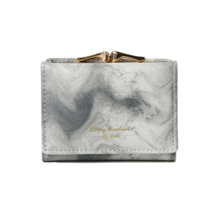 水墨畫元素三折錢包 迷你便攜錢夾