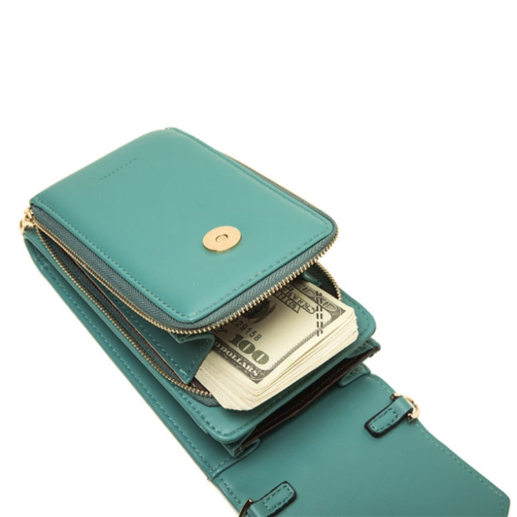 大容量多隔層單肩手機包 迷你斜挎包