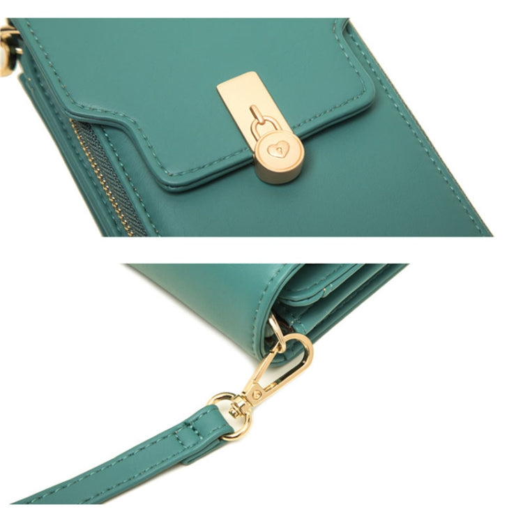 大容量多隔層單肩手機包 迷你斜挎包