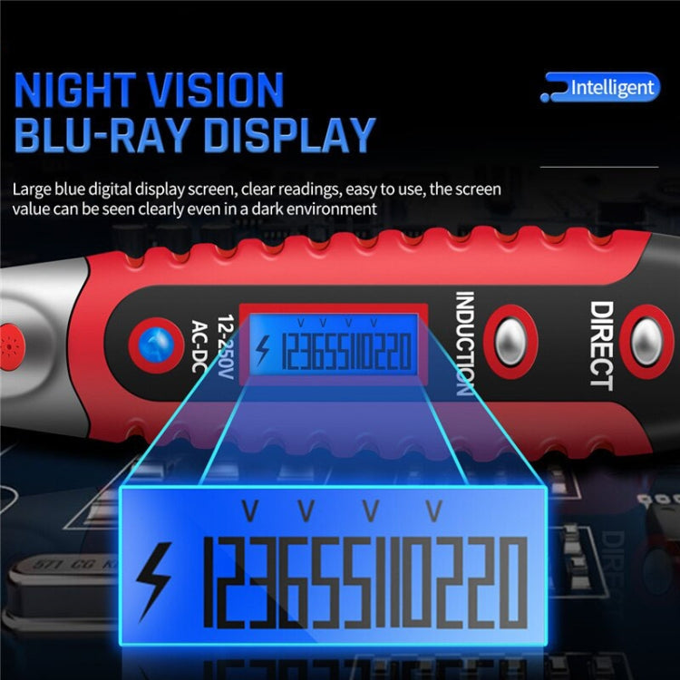 ANENG VD700 2個一賣 聲光報警非接觸式數顯感應多功能測電筆