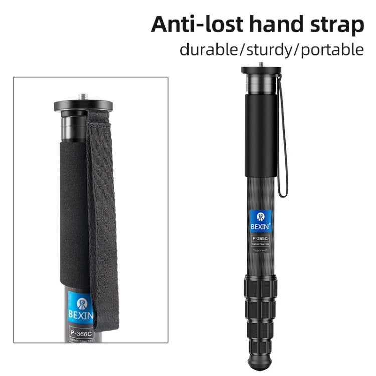 碳纖維獨腳架安裝單反相機攝影