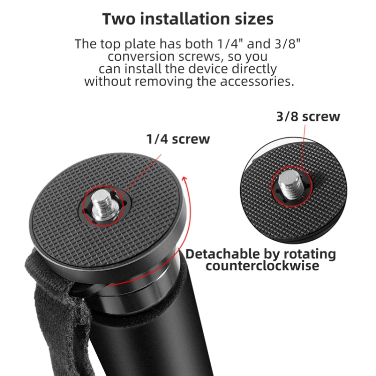 碳纖維獨腳架安裝單反相機攝影