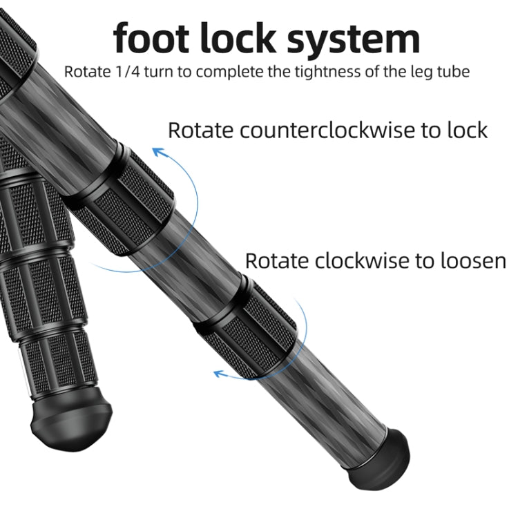 碳纖維獨腳架安裝單反相機攝影