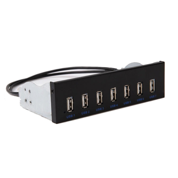 7口 USB2.0光驅位前置面板