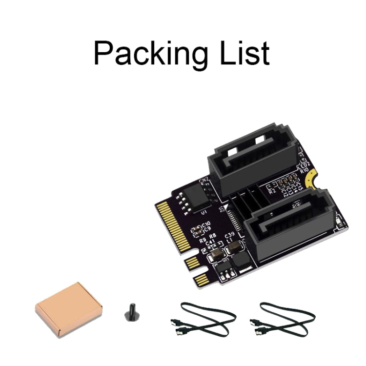 M2轉SATA3.0轉接卡PCI-E3.0卡KEY A+E WIFI M.2轉SATA JMB582芯片