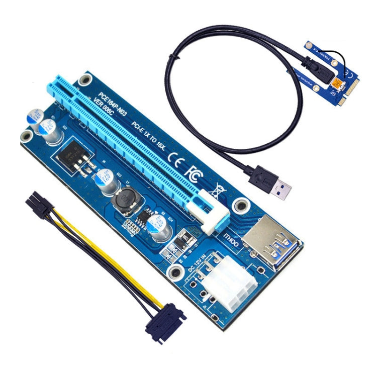 PCE164P-N03 VER006C Mini PCI-E 1X 轉 16X 轉接卡筆記本電腦外接PCI-E獨立顯卡