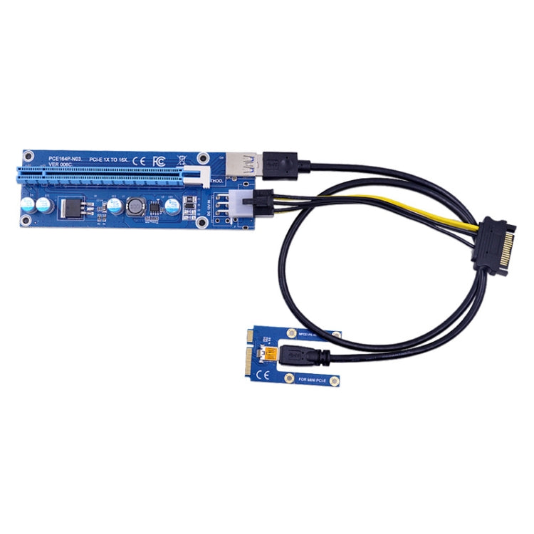 PCE164P-N03 VER006C Mini PCI-E 1X 轉 16X 轉接卡筆記本電腦外接PCI-E獨立顯卡