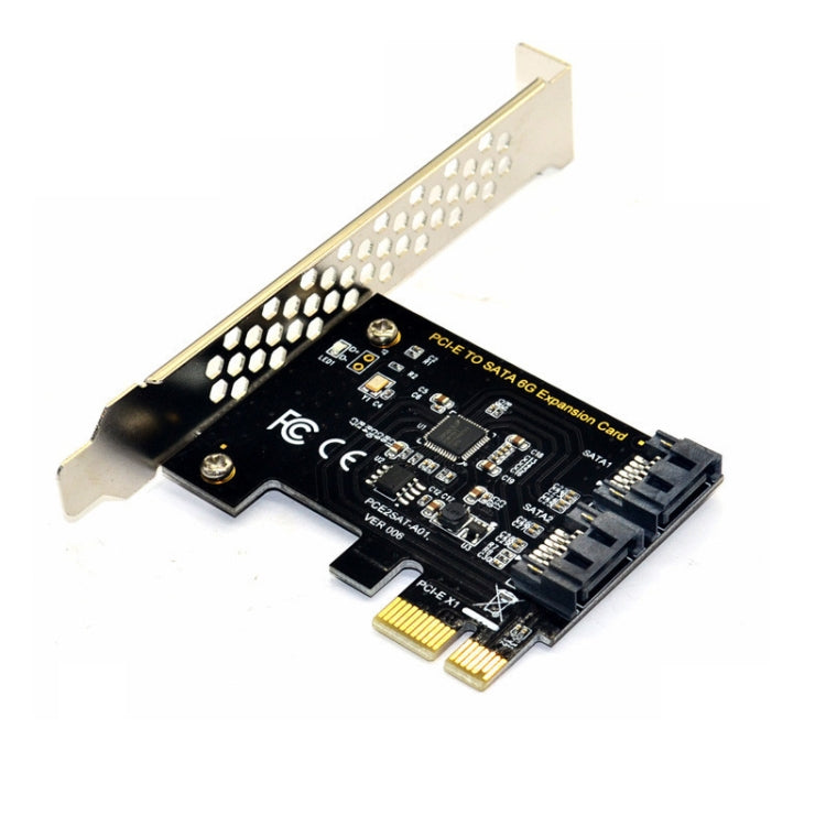 PCE2SAT-A01 PCI-E 1X 轉SATA3.0擴展卡6G轉接卡