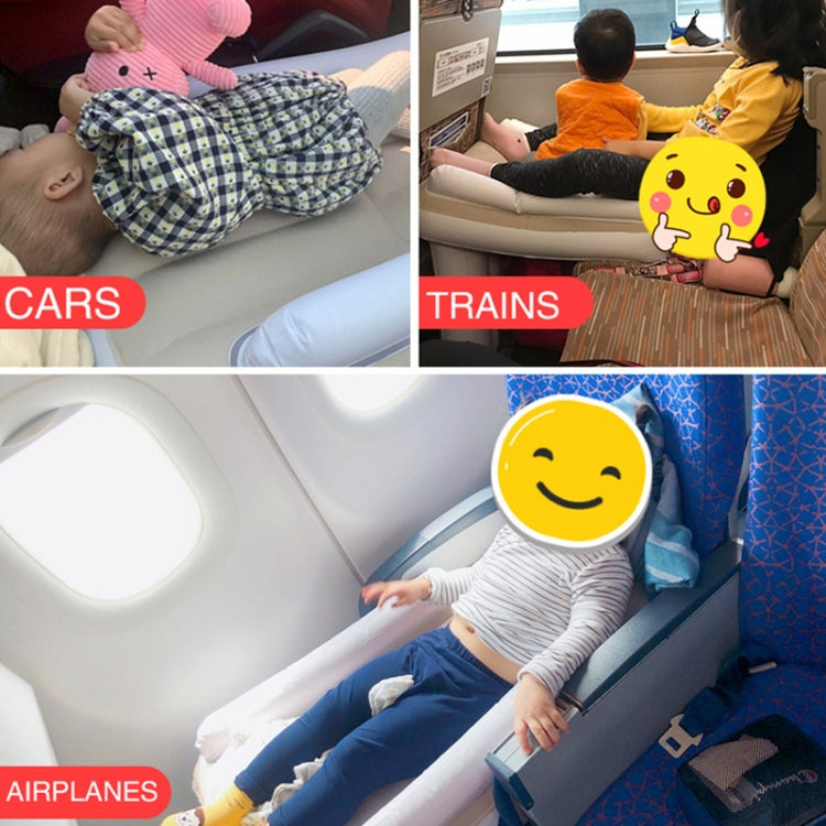 戶外旅行嬰兒充氣床 兒童汽車後排摺疊床 飛機充氣床墊