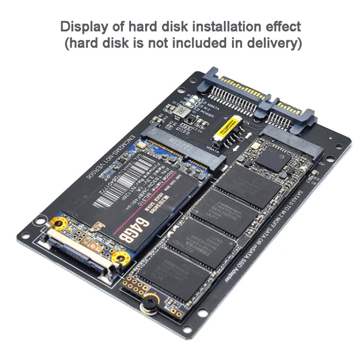 SATA 22PIN 轉MSATA或M.2 NGFF SATA  2合一固態硬盤轉換卡