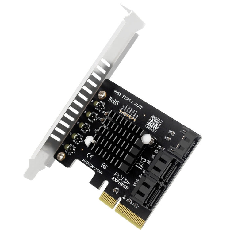 PCI-E 轉5口 SATA3.0擴展卡