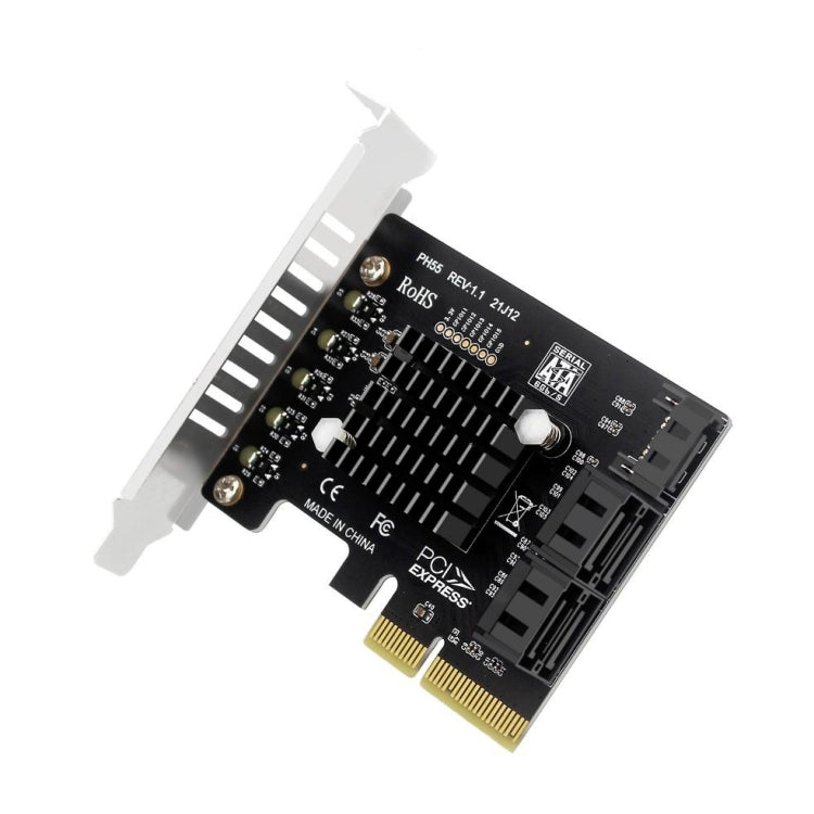 PCI-E 轉5口 SATA3.0擴展卡