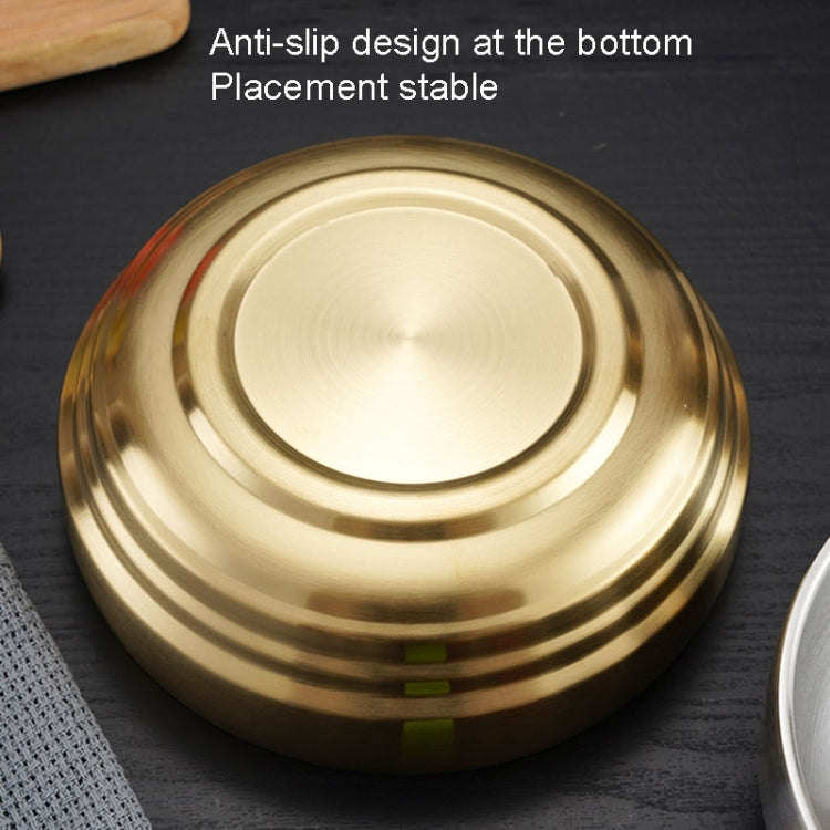 不銹鋼雙層加厚冷麵碗 拌飯碗