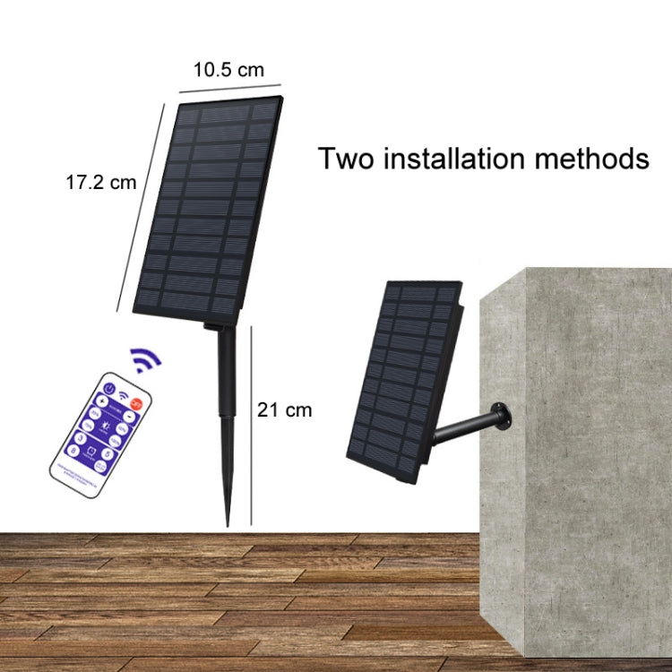 戶外太陽能遙控RGB燈串 聖誕裝飾燈