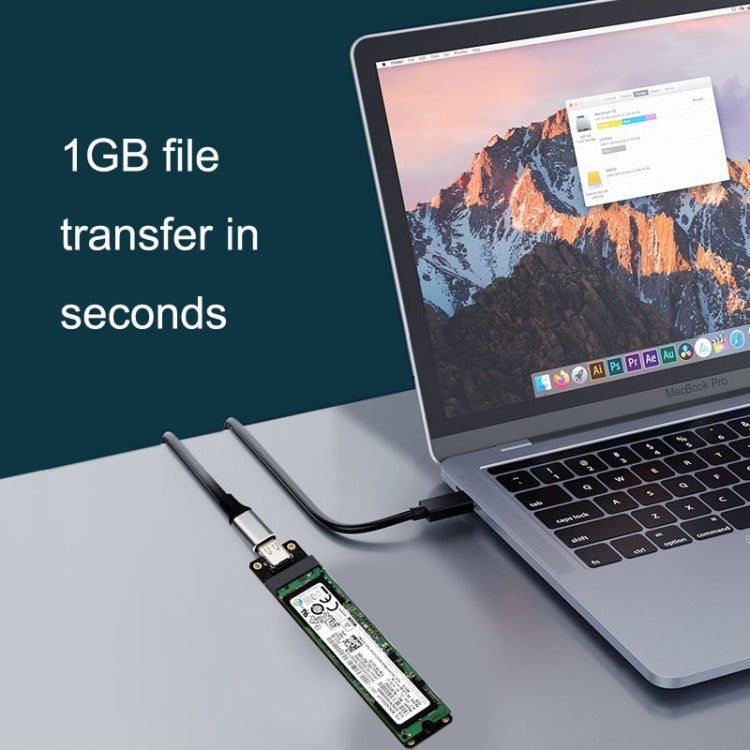 NGFF M.2 Bkey SATA硬盤SSD轉USB3.1 TYPE-C / USB-C擴展卡轉接板