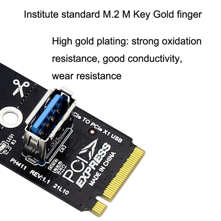 5個一賣 NGFF M.2轉 PCI-E 通道 USB3.0轉接卡顯卡延長轉接