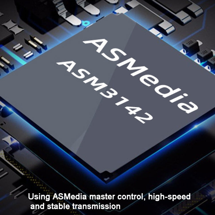 PCI-E 4X 轉 USB3.1 雙Type-C口 10Gbps 擴展卡 ASMedia ASM3142主控芯片