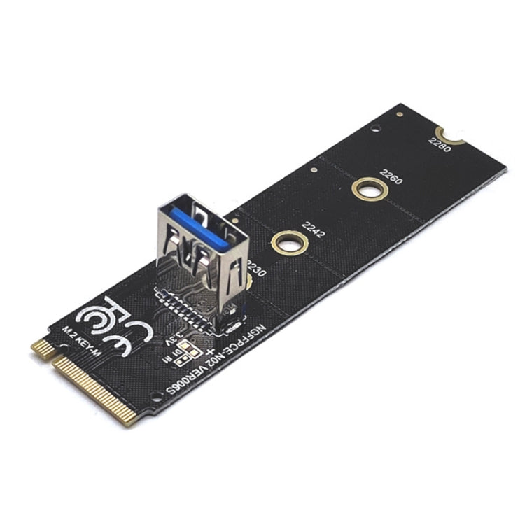 M.2 NVME 轉 USB 3.0 PCI-E 擴展卡顯卡轉接器