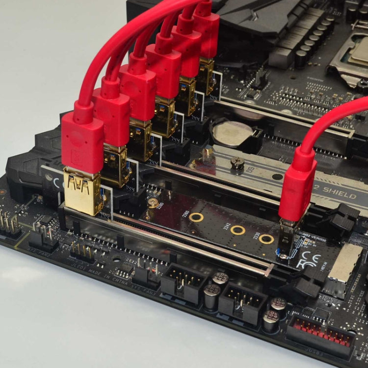 M.2 NVME 轉 USB 3.0 PCI-E 擴展卡顯卡轉接器