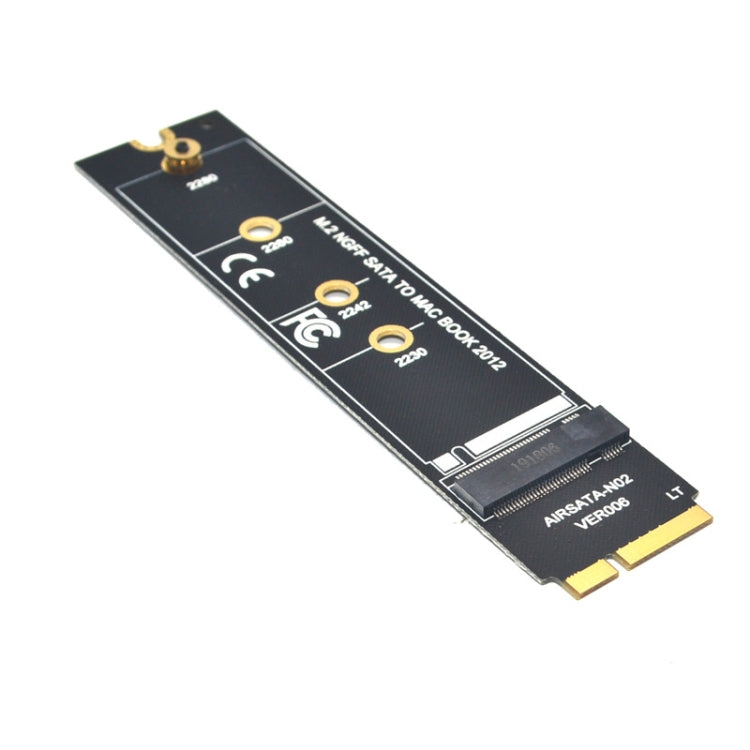 M.2 NGFF SATA T轉MAC SSD固態硬盤轉接卡適用於MACBOOK Air 2012款A1465 A1466