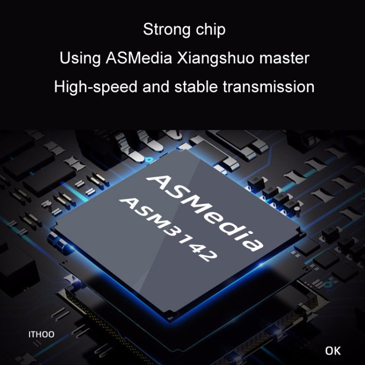 USB3.2擴展卡GEN2 Type-A口ASMedia ASM3142轉接10Gbps
