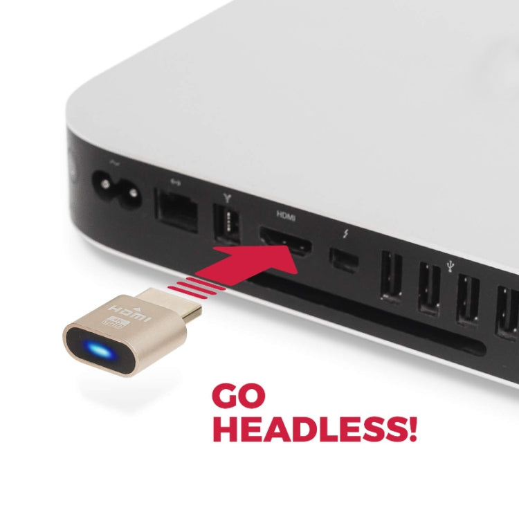 2件賣 顯卡欺騙器HDMI 假負載模擬高清显示器