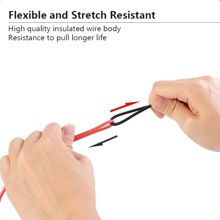 HC92 82厘米攻牙表筆帶螺紋数字萬用表筆測試筆尖頭表棒