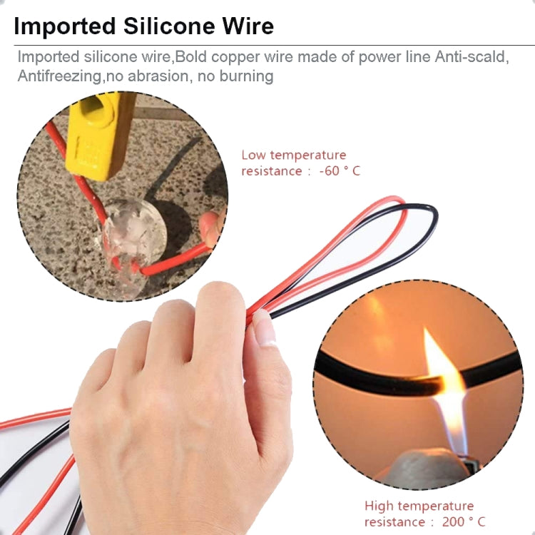 HC92 82厘米攻牙表筆帶螺紋数字萬用表筆測試筆尖頭表棒