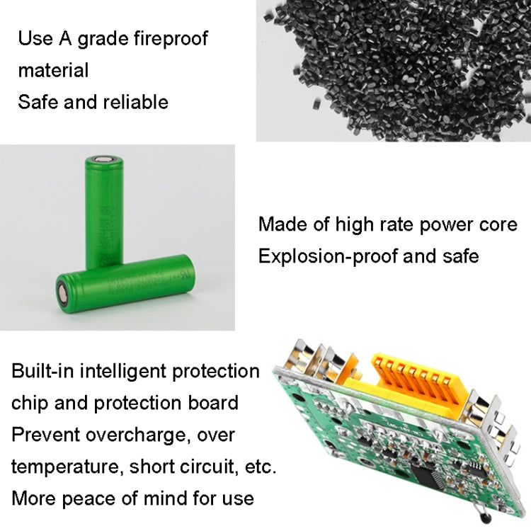 18V手電鑽鋰電池 電動工具電池組 適用於Makit BL1850 / BL1830 / BL1835 / LXT400 / 194204-5