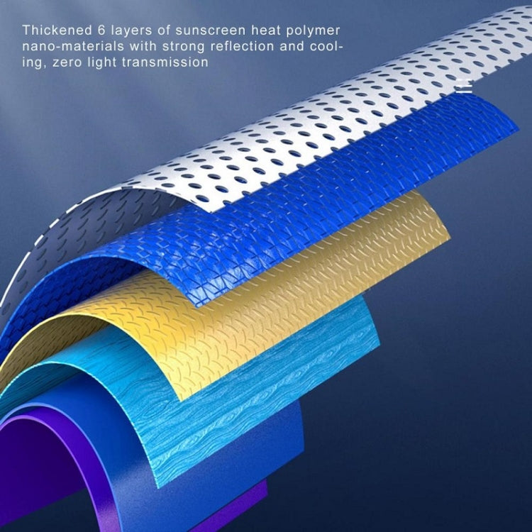 汽車前擋風玻璃可伸縮防晒遮陽簾