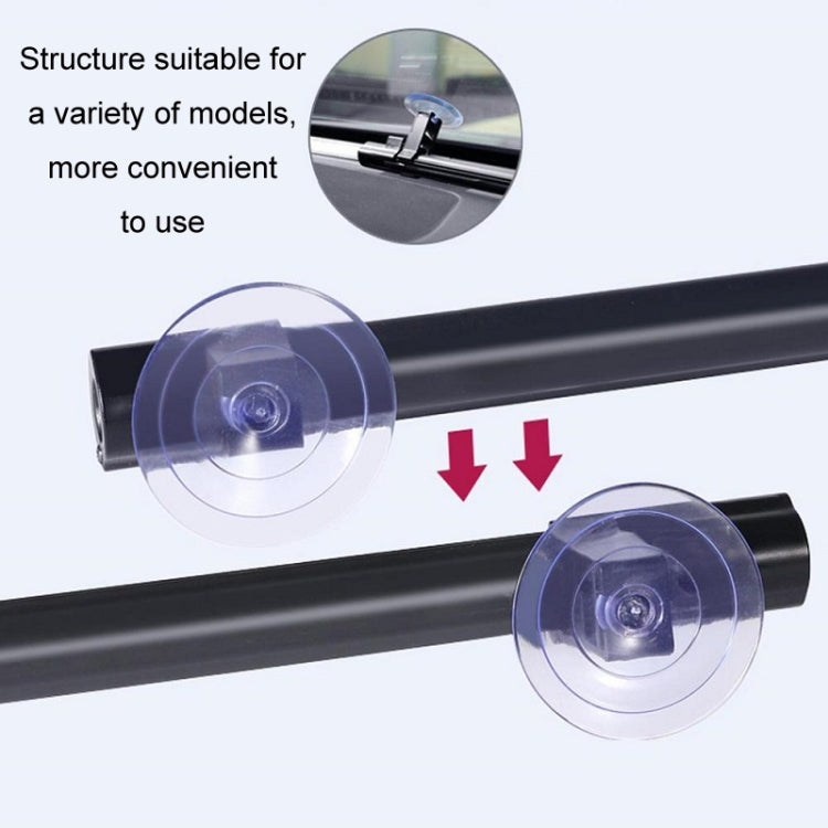 汽車前擋風玻璃可伸縮防晒遮陽簾