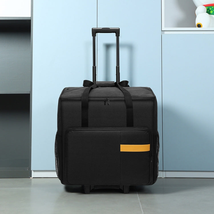 必優美 電腦主機可拆卸拉杆抗震防水收納包 帶輪子