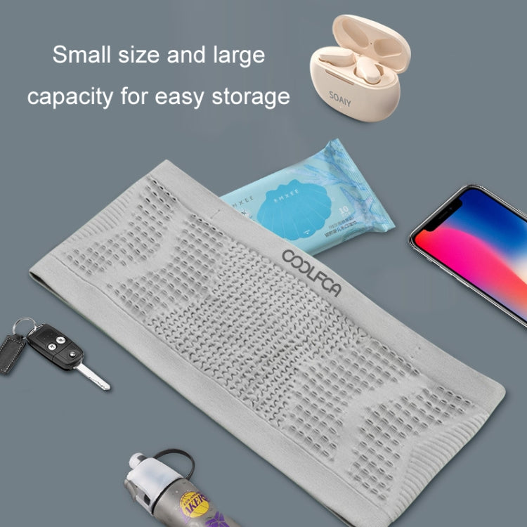 COOLFCA 戶外健身運動防滑透氣手機腰包